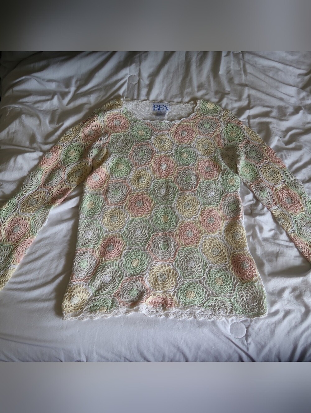 BFA CLASSICS CROCHET SWEATEAR